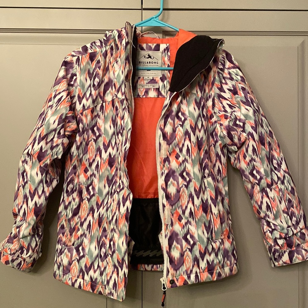 Billabong Girls Waterproof Jacket with hood